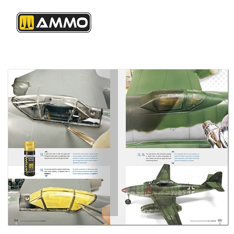 Ammo by Mig 6300 Scale Modeling for Beginners Vol. 1: Assembly (Bilingual English &amp;amp; Spanish) – imagen 7