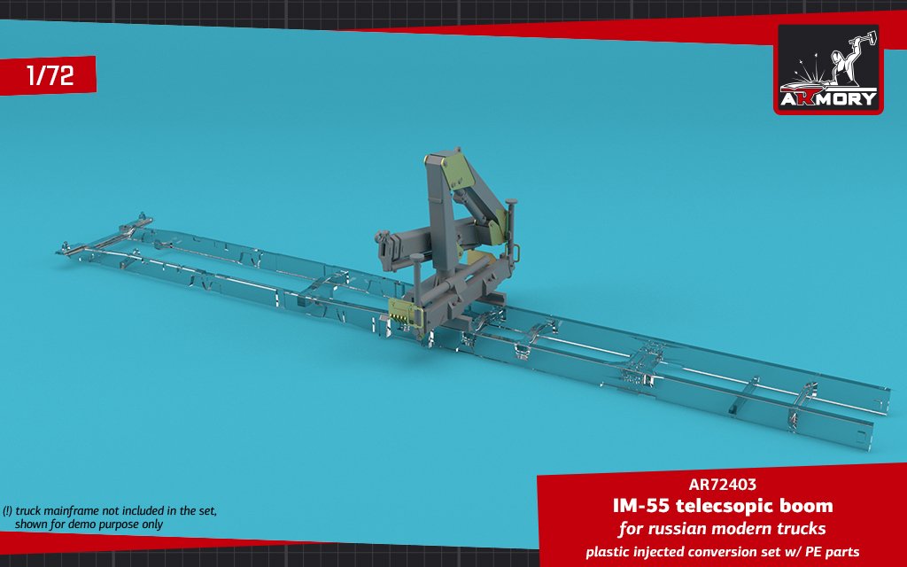Armory Models 72403 IM-55 telecsopic boom, for russian modern trucks 1/72 – imagen 2