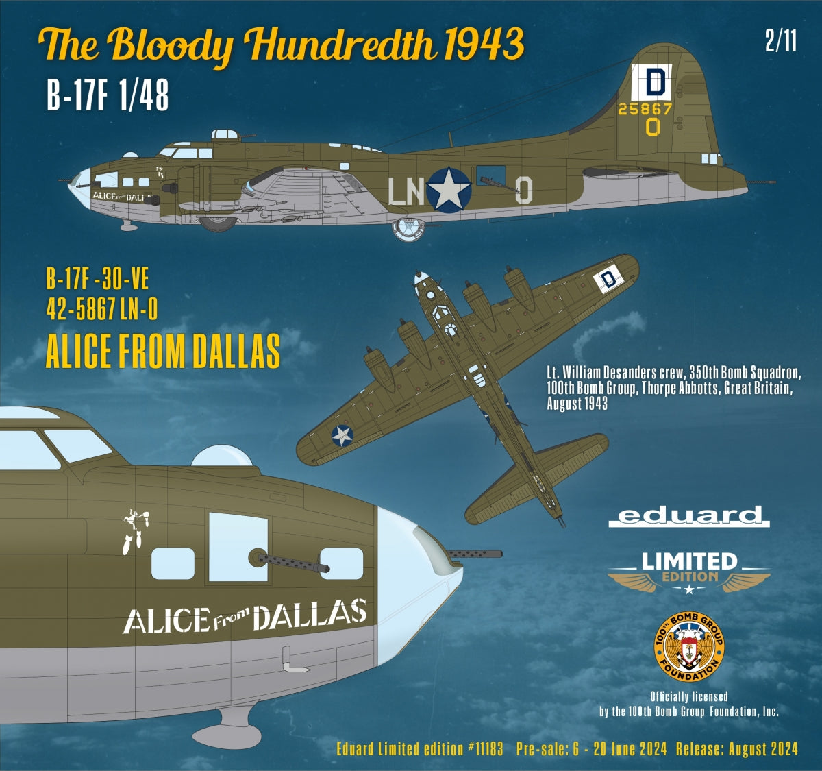 Eduard 11183 The BLOODY HUNDREDTH 1943 1/48 – Bild 8
