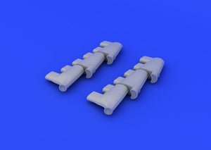 Eduard 648211 Spitfire Mk. I exhaust stacks 1/48 (AIRFIX) – zdjęcie 4