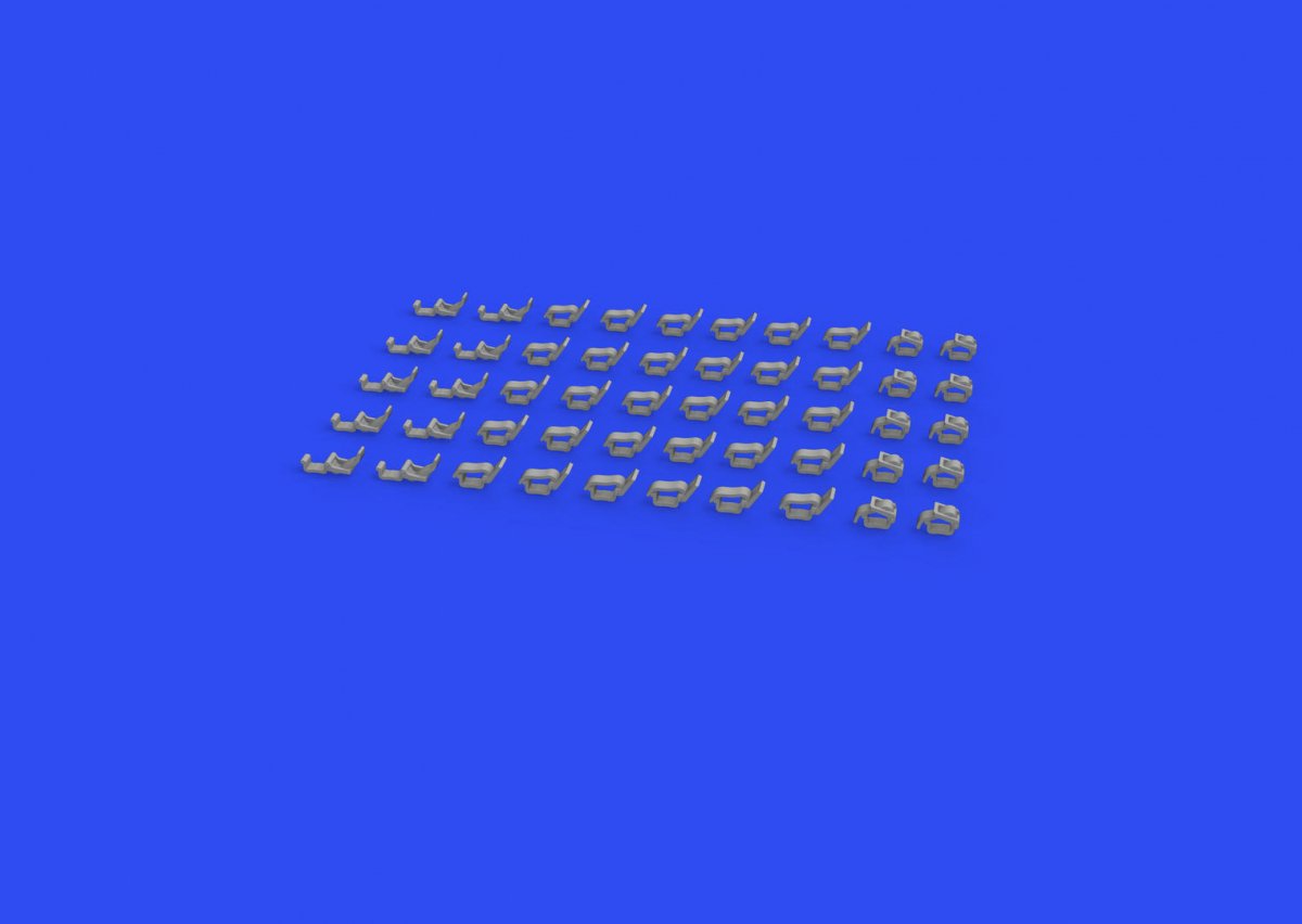 Eduard 635021 WWII German clamps Type 2 PRINT 1/35