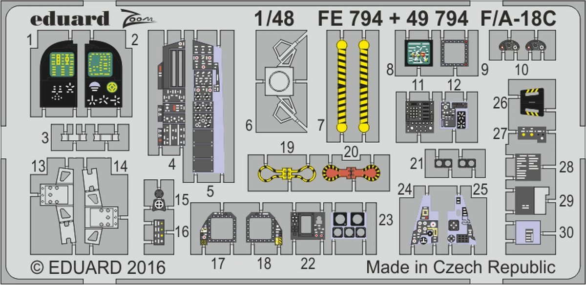 Eduard FE794 F/ A-18C KINETIC MODEL 1/48