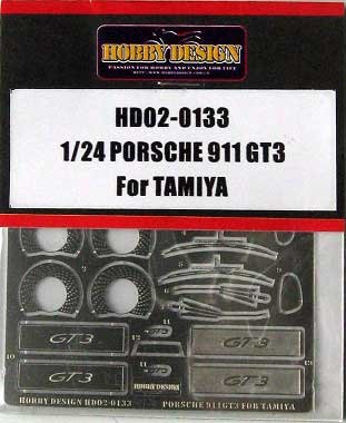 Hobby Design HD02-0133 Porsche 911 GT3 - Detail-Up Set for Tamiya 1/24 – immagine 2