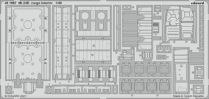 Eduard 481067 Mi-24D cargo interior EDUARD 1/48