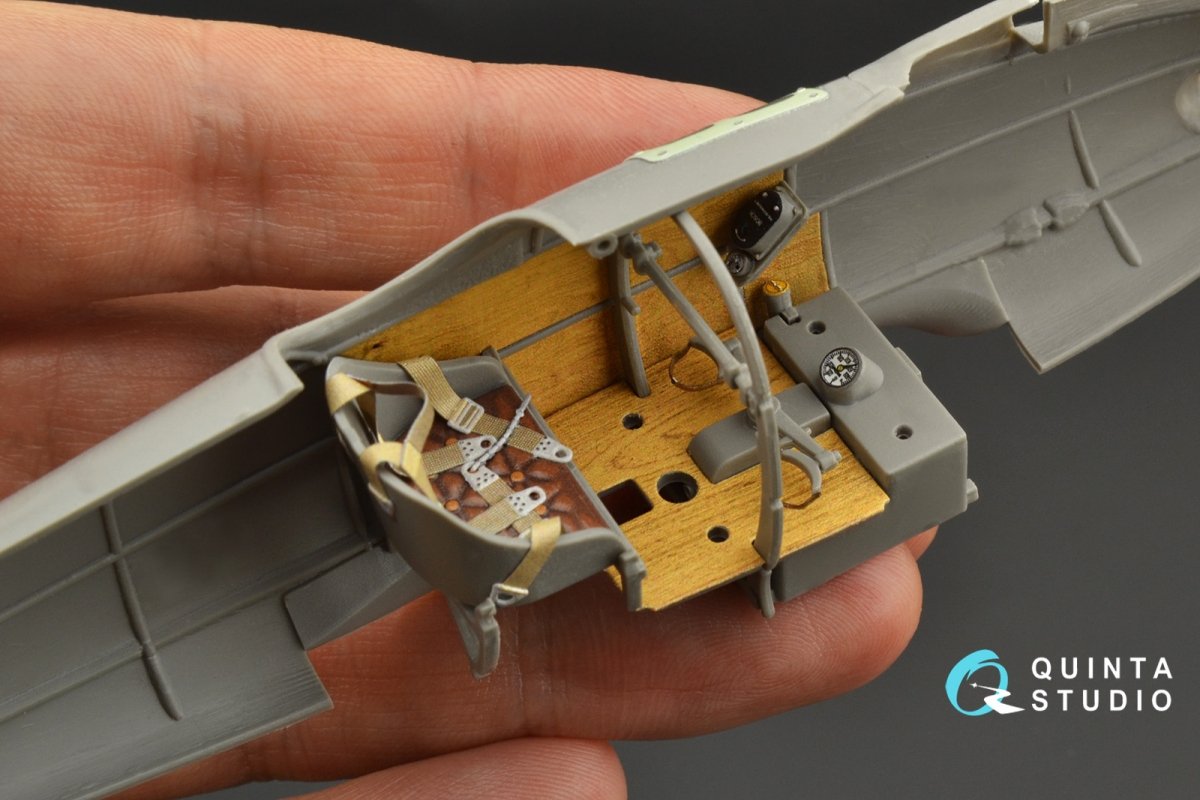 Quinta Studio QD32112 Pfalz D.III 3D-Printed &amp;amp; coloured Interior on decal paper ( Roden ) 1/32 – imagen 8
