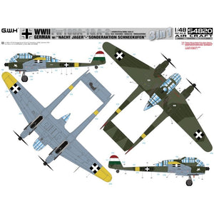 Great Wall Hobby S4820 Fw189A-1&amp;amp;A-2 /w &amp;quot;Nacht Jager&amp;quot; - &amp;quot;Sonderaktion Schneekufen&amp;quot; 1/48 – image 4