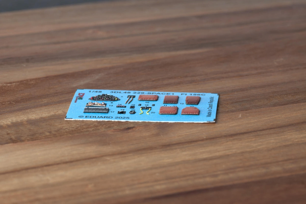 Eduard 3DL48229 Fi 156C SPACE TAMIYA 1/48 – immagine 2