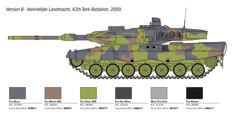Italeri 6567 LEOPARD 2A6 1/35 – image 4