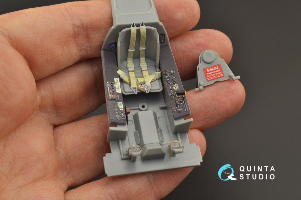 Intérieur imprimé en 3D et coloré sur papier décalcomanie Quinta Studio QD32126 FW 190A-8 (Hasegawa) 1/32 – image 2