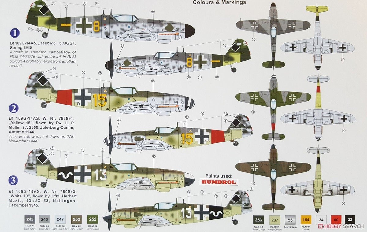 AZ-Model 7642 Bf-109G-14AS Reich Defence 1/72 – Bild 6