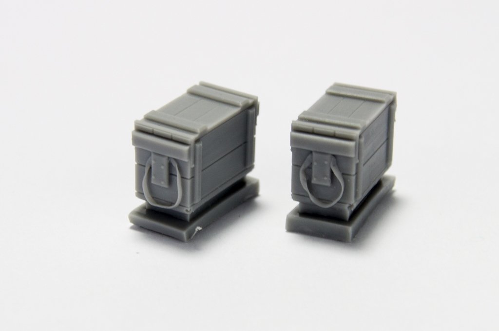 Panzer Art RE35-367 Boîtes à munitions britanniques pour munitions de calibre .303 (motif bois) 1/35 – image 3
