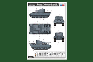 Hobby Boss 84535 German Panther A-type anti-aircraft tank 1/35 – imagen 4