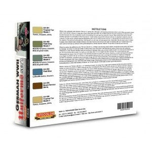 Lifecolor CS04 Acrylic paint set German Uniforms WWII Set 1 6x22ml – image 2