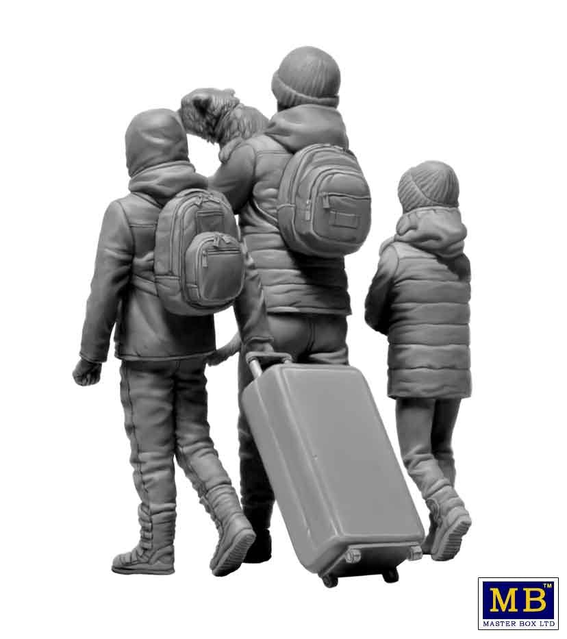 Master Box 35228 Refugees. March 2022 1/35 – zdjęcie 4