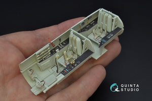 Quinta Studio QD32074 Me 262B1a/U-1 3D-Printed &amp;amp; coloured Interior on decal paper (Revell) 1/32 – Bild 6