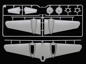 Tamiya 25217 Mitsubishi Ki-46 III Type 100 &amp;amp; 4X4 Light Vehicle Kurogane Set 1/48 – immagine 9