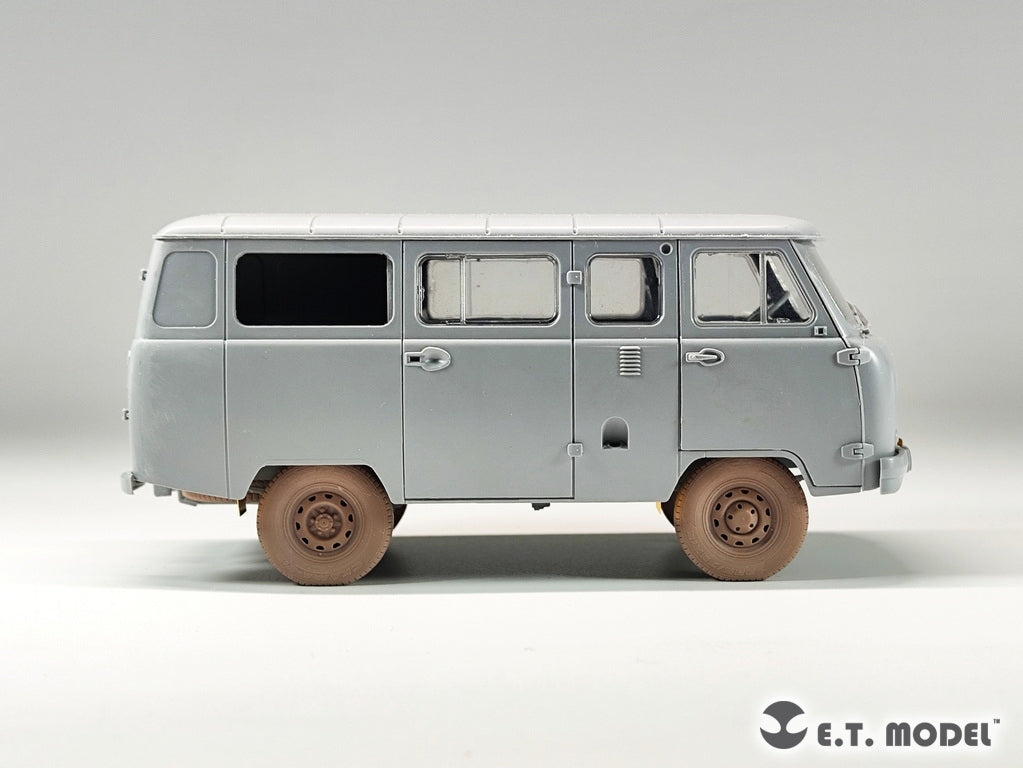 E.T. Model P35-115 Russian UAZ 3909 Military Van Sagged wheels For ZVEZDA 3644 1/35 – zdjęcie 10