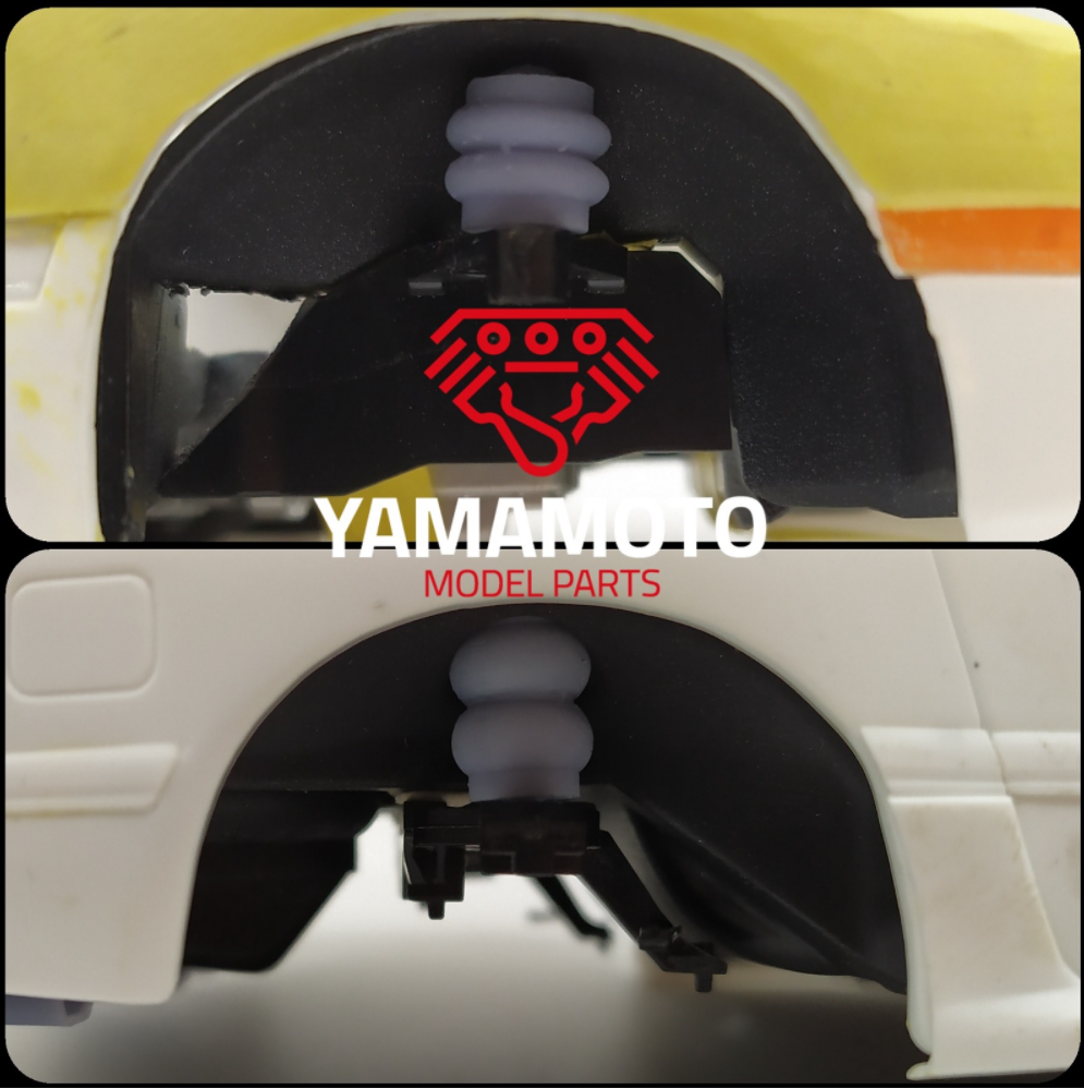 Yamamoto Model Parts YMPTUN30 Zestaw Air Ride 1/24 – imagen 3