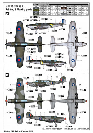 Trumpeter 05823 Fairey Fulmar Mk.II 1/48 – imagen 3