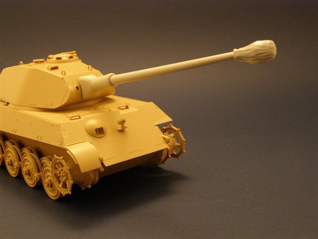 Panzer Art RE35-051 KwK43/L71 Barrel with canvas cover for King Tiger (Porsche Turret) 1/35 – immagine 2