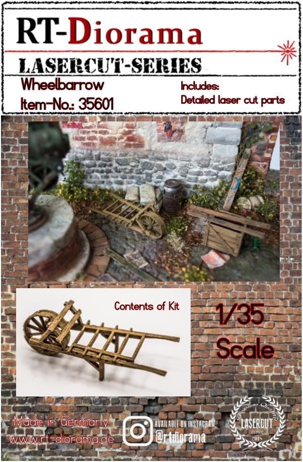 RT-Diorama 35601 Wheelbarrow 1/35