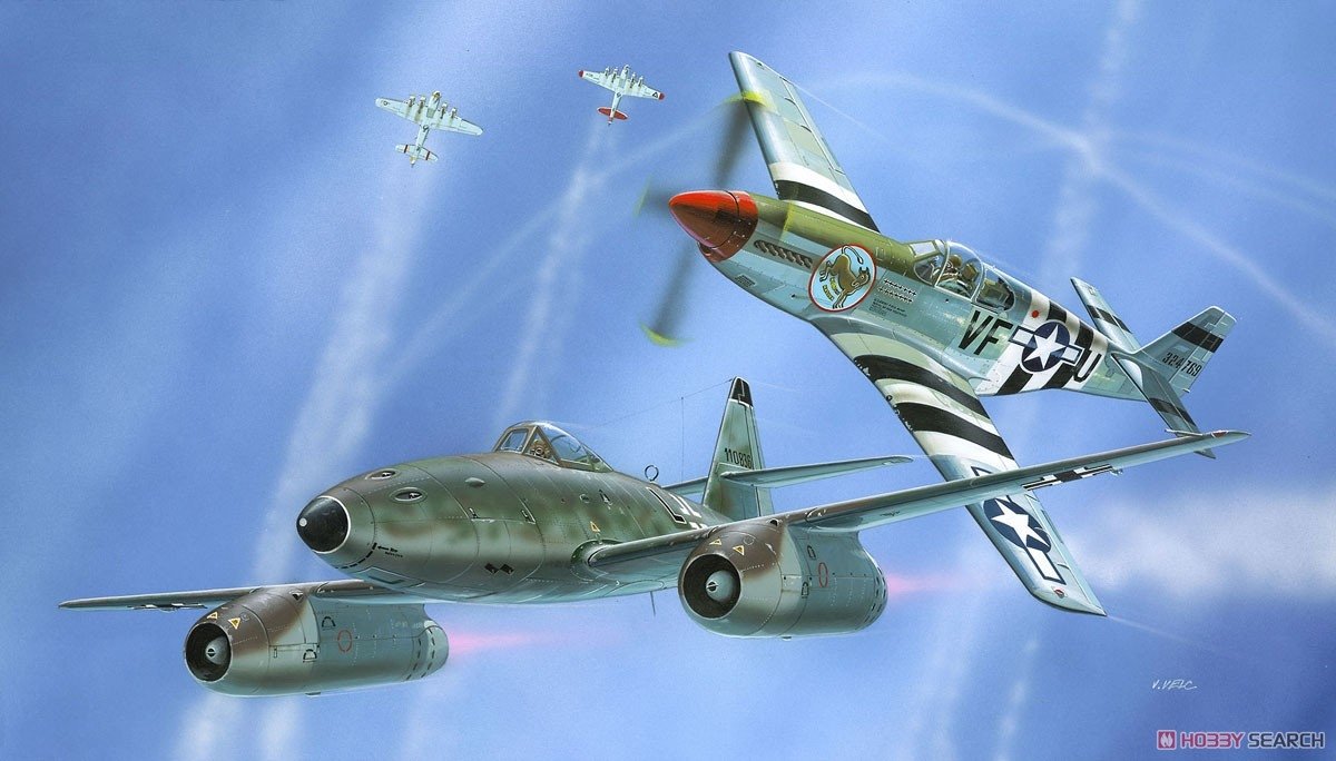 Revell 03711 Combat Set Me262 &amp;amp; P-51B 1/72 – Bild 6