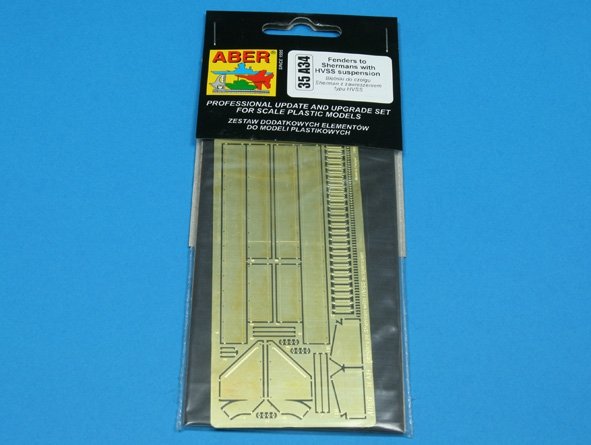 Aber 35A034 Błotniki do erf z zawieszeniem HVSS 1/35 – Bild 3