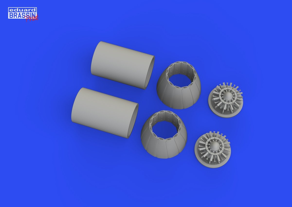 Eduard 648804 EA-18G exhaust nozzles PRINT MENG 1/48 – Bild 4