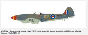 Airfix 06102A Supermarine Seafire F.XVII 1/48 – imagen 9