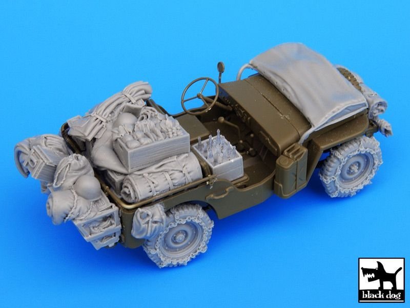 Black Dog T35044 US Jeep big accessories set 1/35 – imagen 3