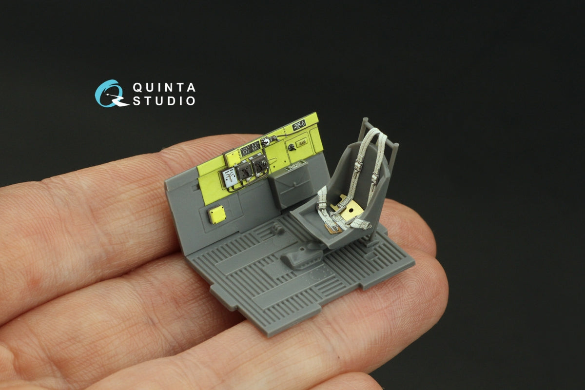 Quinta Studio QD48443 P-47B Thunderbolt 3D-Printed coloured Interior on decal paper (Dora Wings) 1/48 – imagen 7