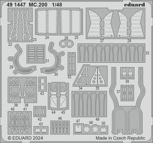 Eduard BIG49417 MC.200 ITALERI 1/48 – zdjęcie 2