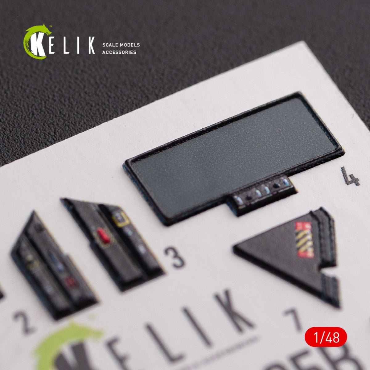 KELIK K48076 F-35B interior 3D decals for Tamiya kit 1/48 – imagen 7