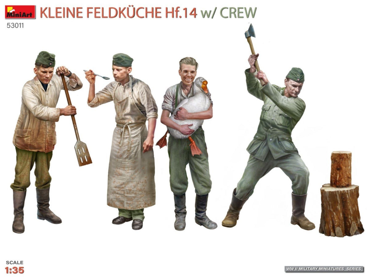 MiniArt 53011 Kleine Feldkuche Hf. 13 w/ Crew 1/35