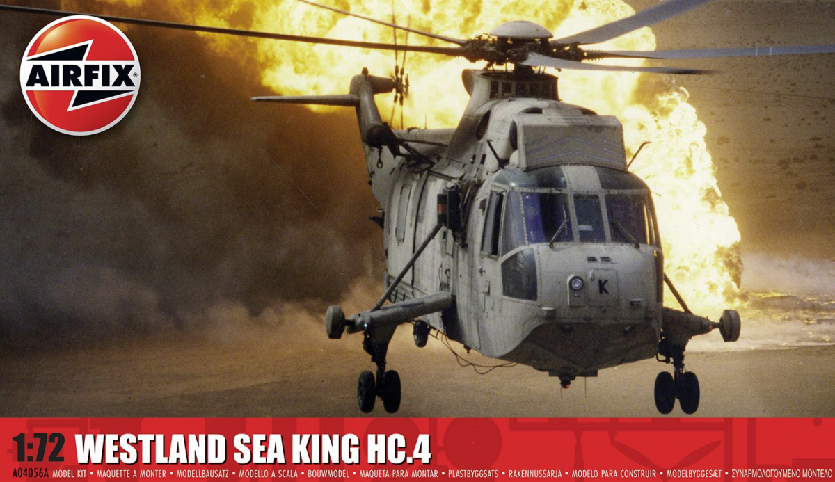 Airfix 04056A Westland Sea King HC.4 1/72 – zdjęcie 2