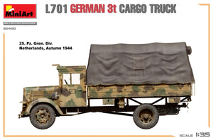 Miniart 35450 L701 GERMAN 3T CARGO TRUCK 1/35 – imagen 12
