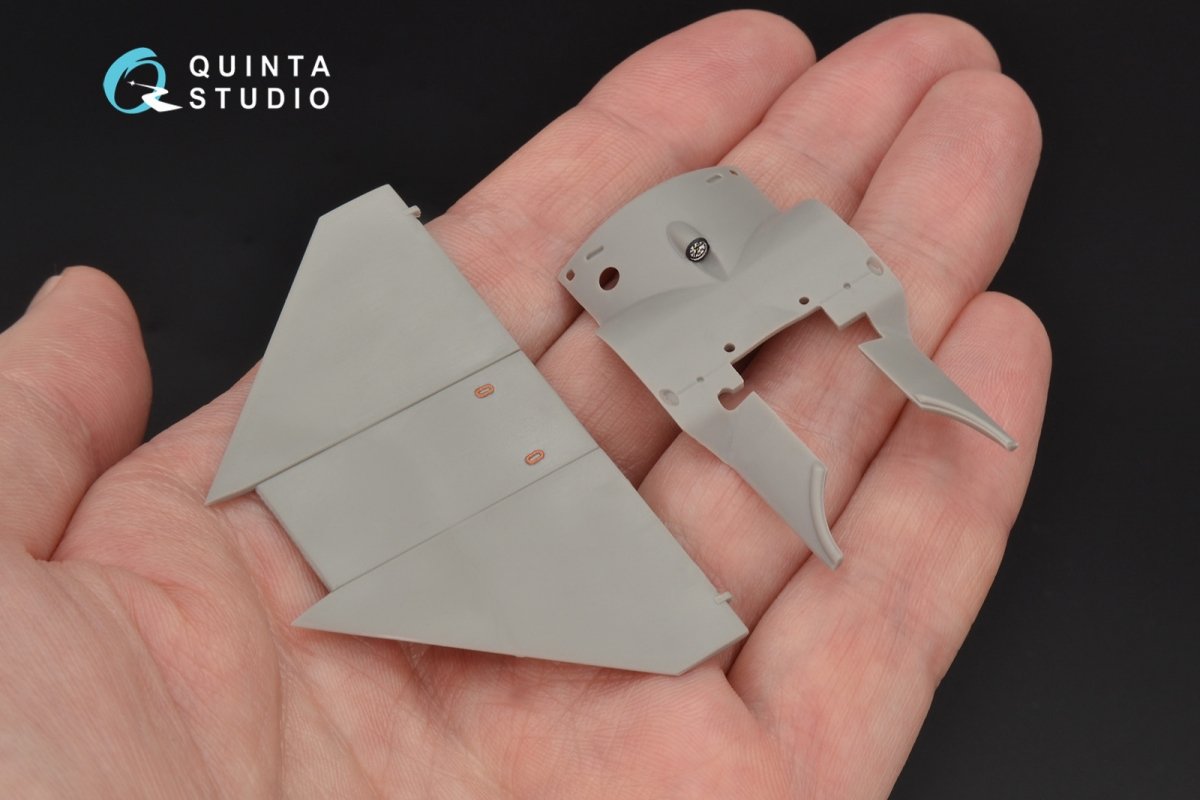 Quinta Studio QD32060 Fokker Dr.1 3D-Printed &amp;amp; coloured Interior on decal paper (for Roden kit) 1/32 – Bild 9