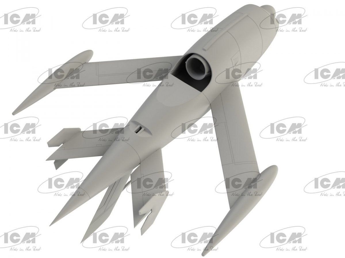 ICM 48400 Q-2A (AQM-34B) Firebee with trailer 1/48 – immagine 7