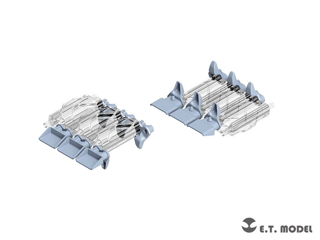 E.T. Model P35-093 WWII US ARMY M4 Sherman Extended End Connectors &amp;quot;Duck bill&amp;quot; type 1 1/35