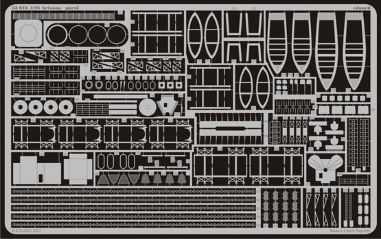 Eduard 53016 USS Arizona MINI HOBBY MODEL 1/350 – zdjęcie 2