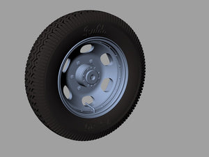 Panzer Art RE35-406 Steyr 1500 road wheels (commercial pattern) 1/35 – imagen 2