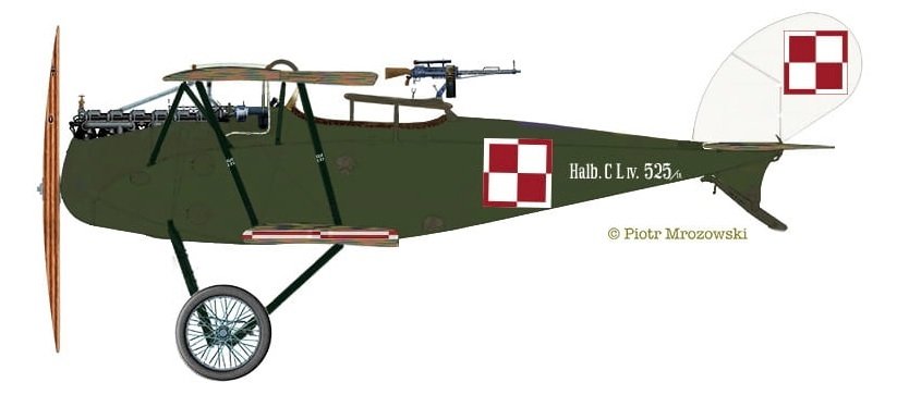 Mirage-Hobby 481403 HALBERSTADT CL.IV Wojna Polsko-Sowiecka / Siły okupacyjne RAF 1919 1/48 – zdjęcie 2