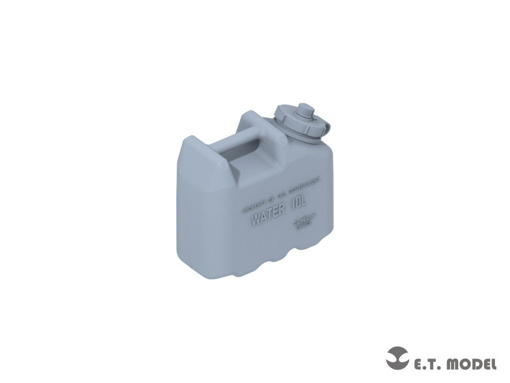 Ensemble de bidons d&amp;#39;eau de 10 L de l&amp;#39;armée américaine moderne ET Model P35-316 (impression 3D) à l&amp;#39;échelle 1/35  – image 2