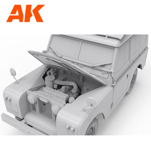 AK Interactive AK35013 LAND ROVER 88 SERIES IIA STATION WAGON 1/35 – imagen 13