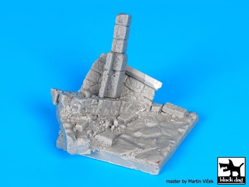 Black Dog D35055 Ruined wall N°2 base 1/35 – imagen 6