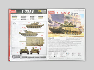 Amusing Hobby 35A041 T-72AV Intérieur complet 1/35  – image 2