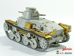 E.T. Model P35-015 IJA Type 95 “Ha-Go”Light Tank Workable Track (3D Printed) 1/35 – Bild 7