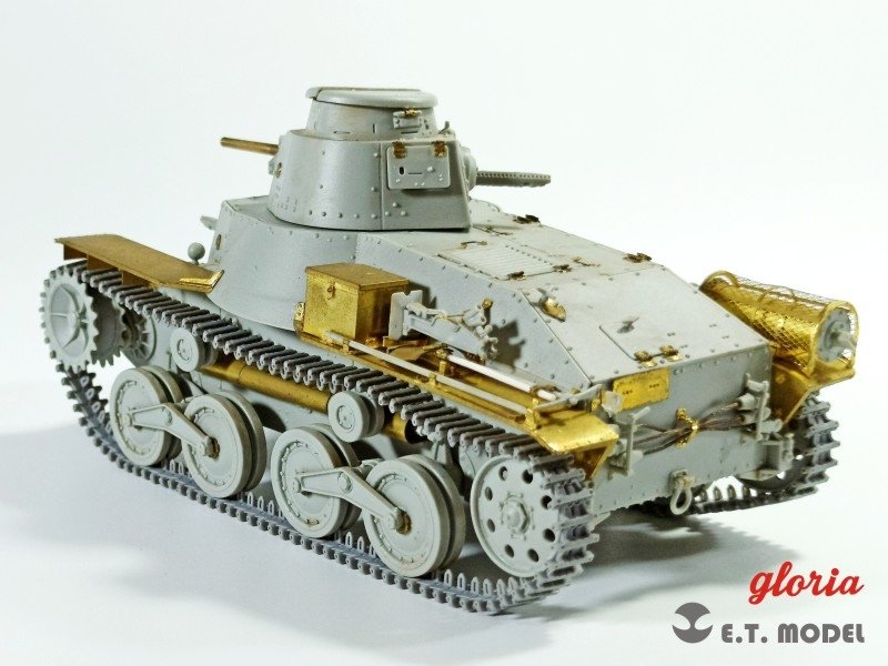 E.T. Model P35-015 IJA Type 95 “Ha-Go”Light Tank Workable Track (3D Printed) 1/35 – Bild 7