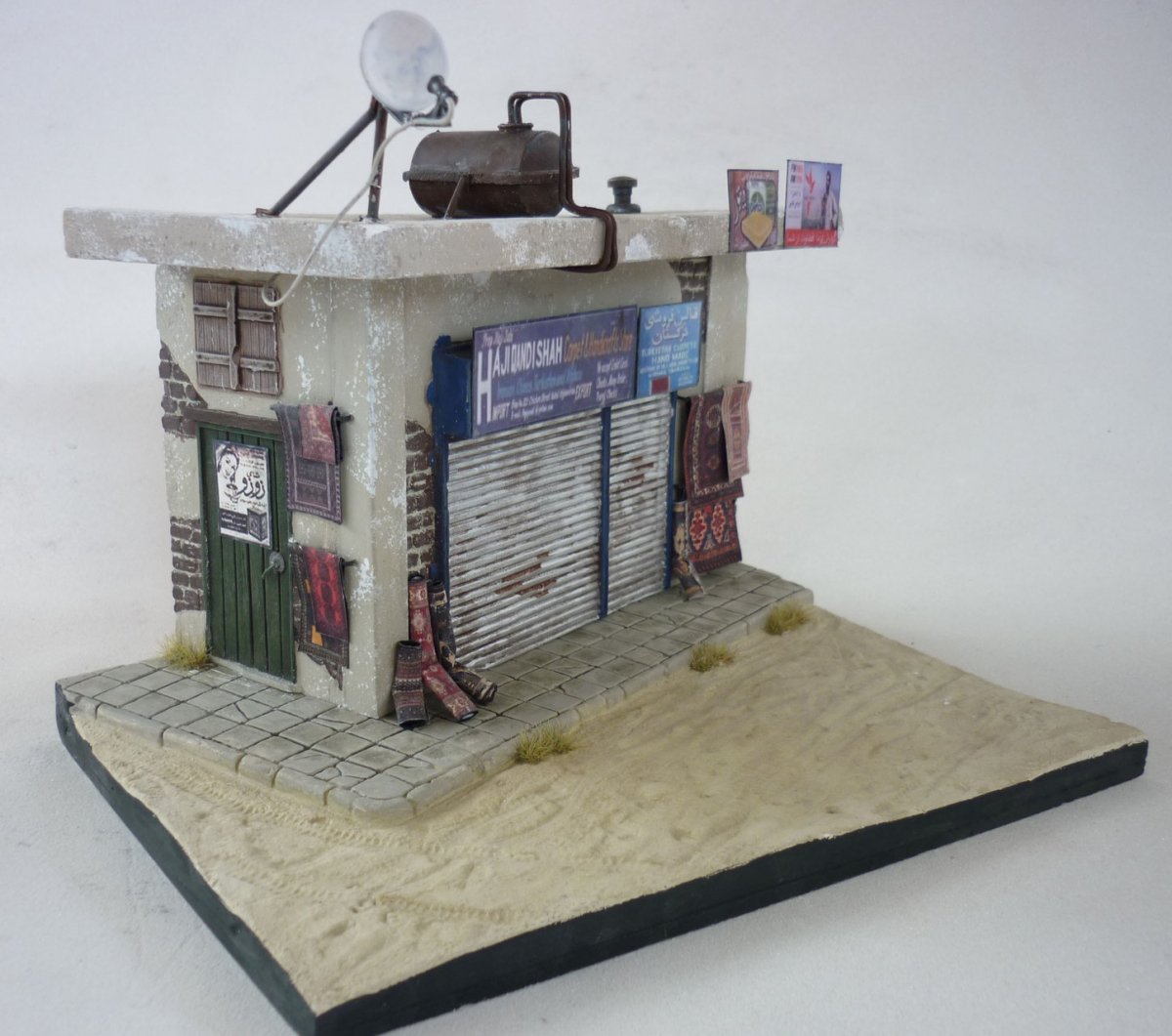 RT-Diorama 35268 Diorama-Base: &amp;quot;The carpet shop&amp;quot; 1/35 – imagen 11