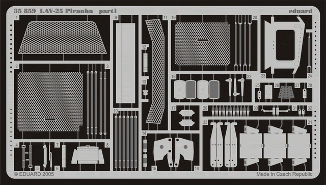 Eduard 35859 LAV-25 Piranha 1/35 Trumpeter – imagen 2
